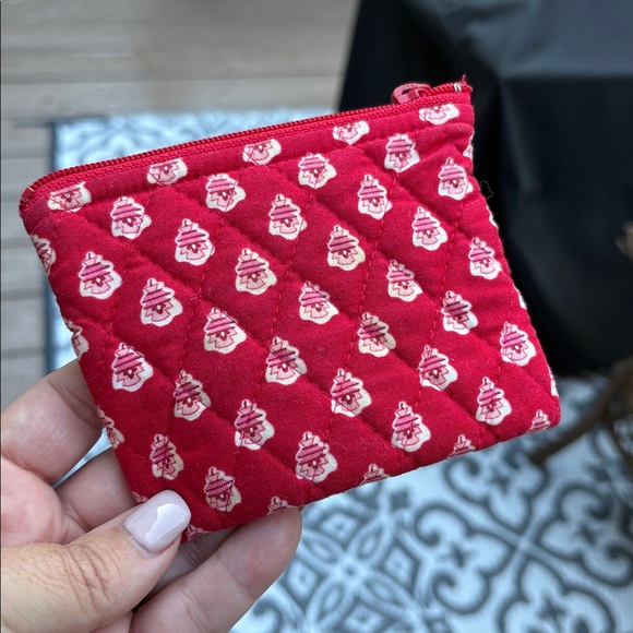 Vera Bradley Nantucket Red coin purse - Picture 7 of 8
